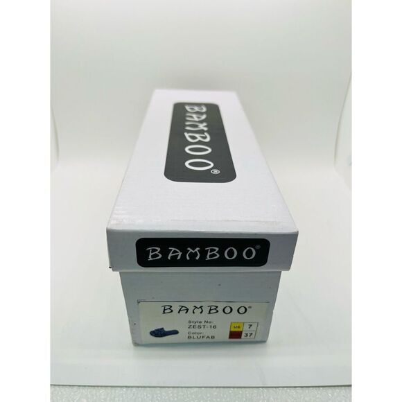 Bamboo Zest-16 Blue Bandana Print Flat Sandals Size 7 New. - Picture 8 of 8